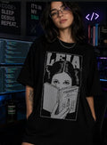 Camiseta Oversized “Leia Mais”
